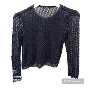 CROP Vintage Stretch Bubble Fabric